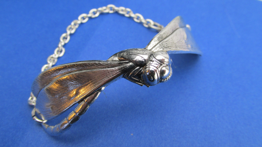 Dragonfly Bracelet Silver Gorgeous Art Deco Style Dragonfly Myelegantthings