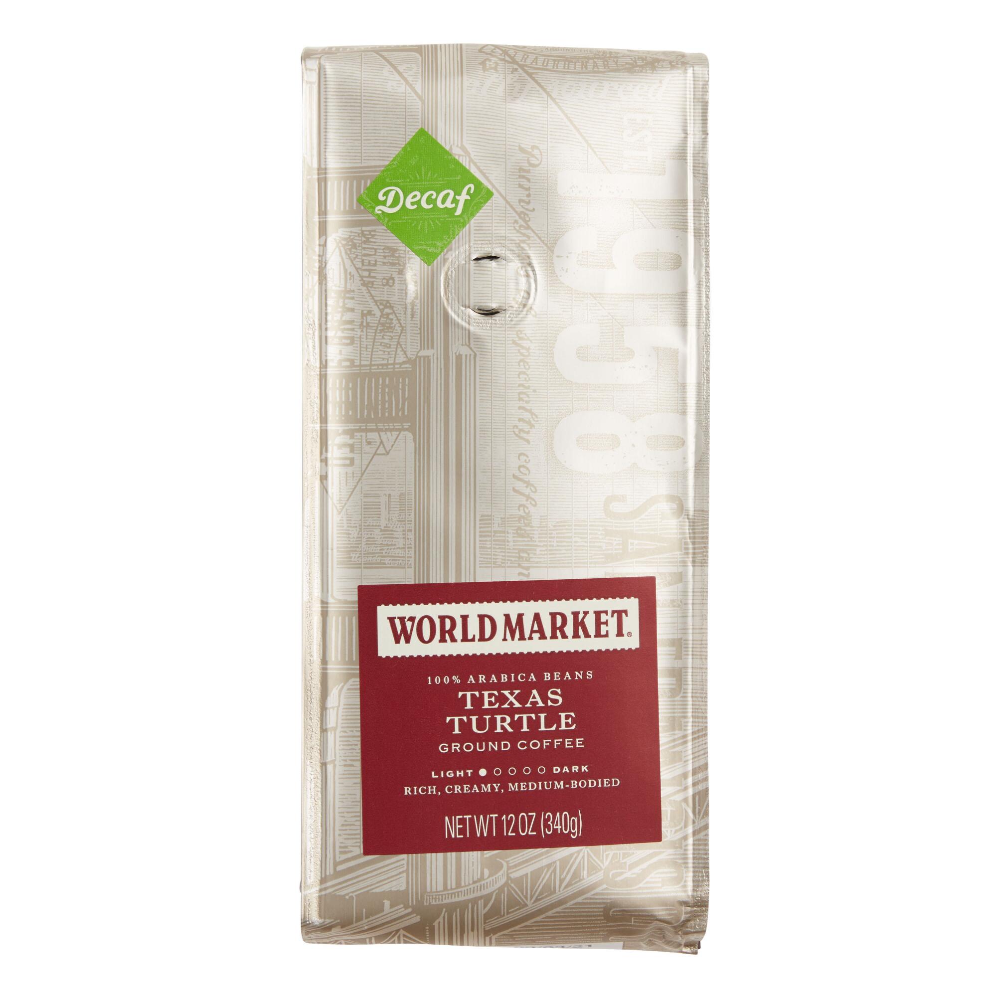12 oz. World Market Decaf Texas Turtle Coffee Set of 6 by World Market