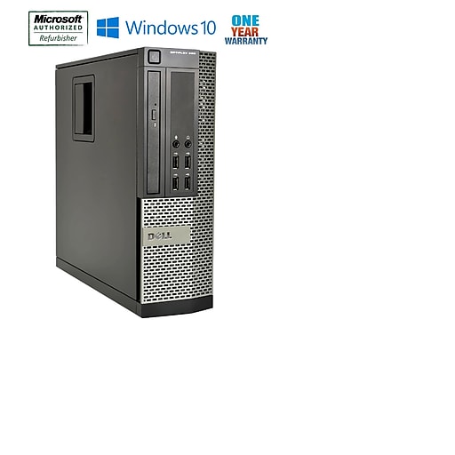 Dell OptiPlex 990 Small Form Factor Intel Core I5 2400 3.1Ghz 16Gb RAM 2TB Hard Drive, Windows 10 Pro, Refurbished