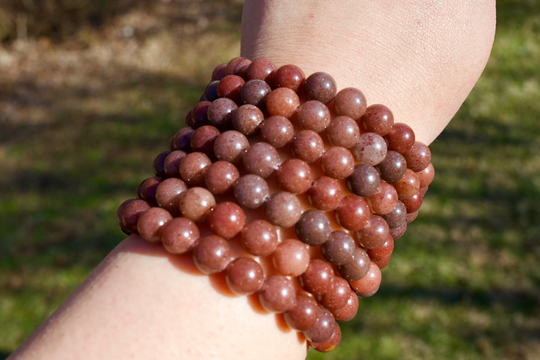 Purple Aventurinebracelet 8mm | Crystal Affirmation "Infinite Possibilities Are Available To Me"