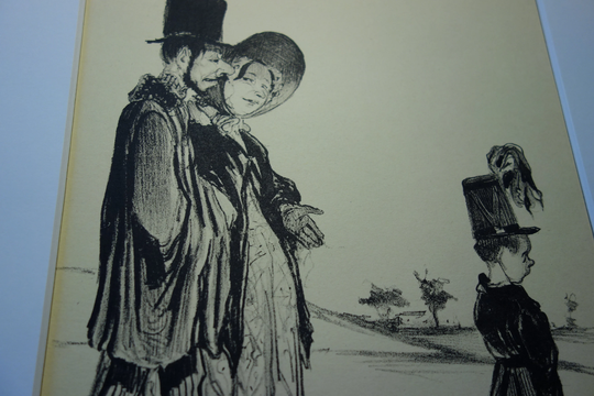 Honore Daumier Family Life With Children Cartoon On Married 1968 From Charivari 1837 Political Satire Victorian Humor