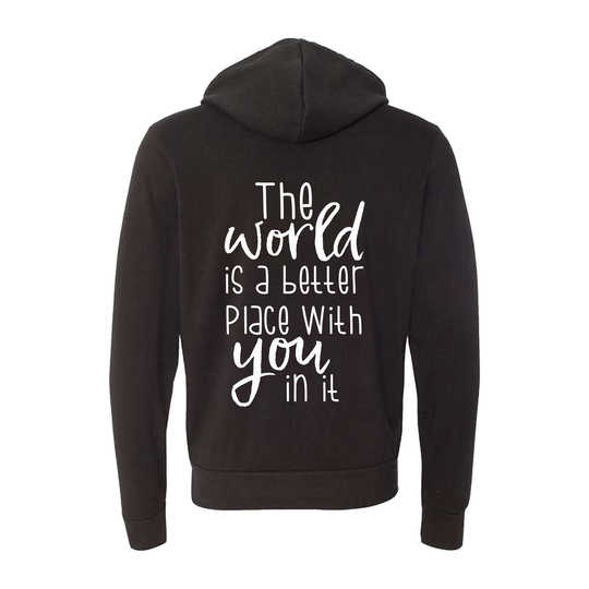 Better World Hoodie, Mental Health Tee, Trendy Aesthetic Quote Sweatshirt, Sweatshirt