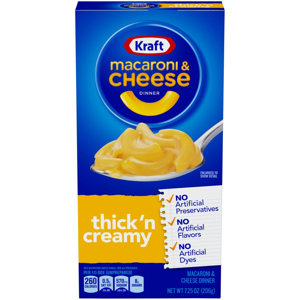 Kraft Thick & Creamy Macaroni & Cheese Dinner - 7.25 oz