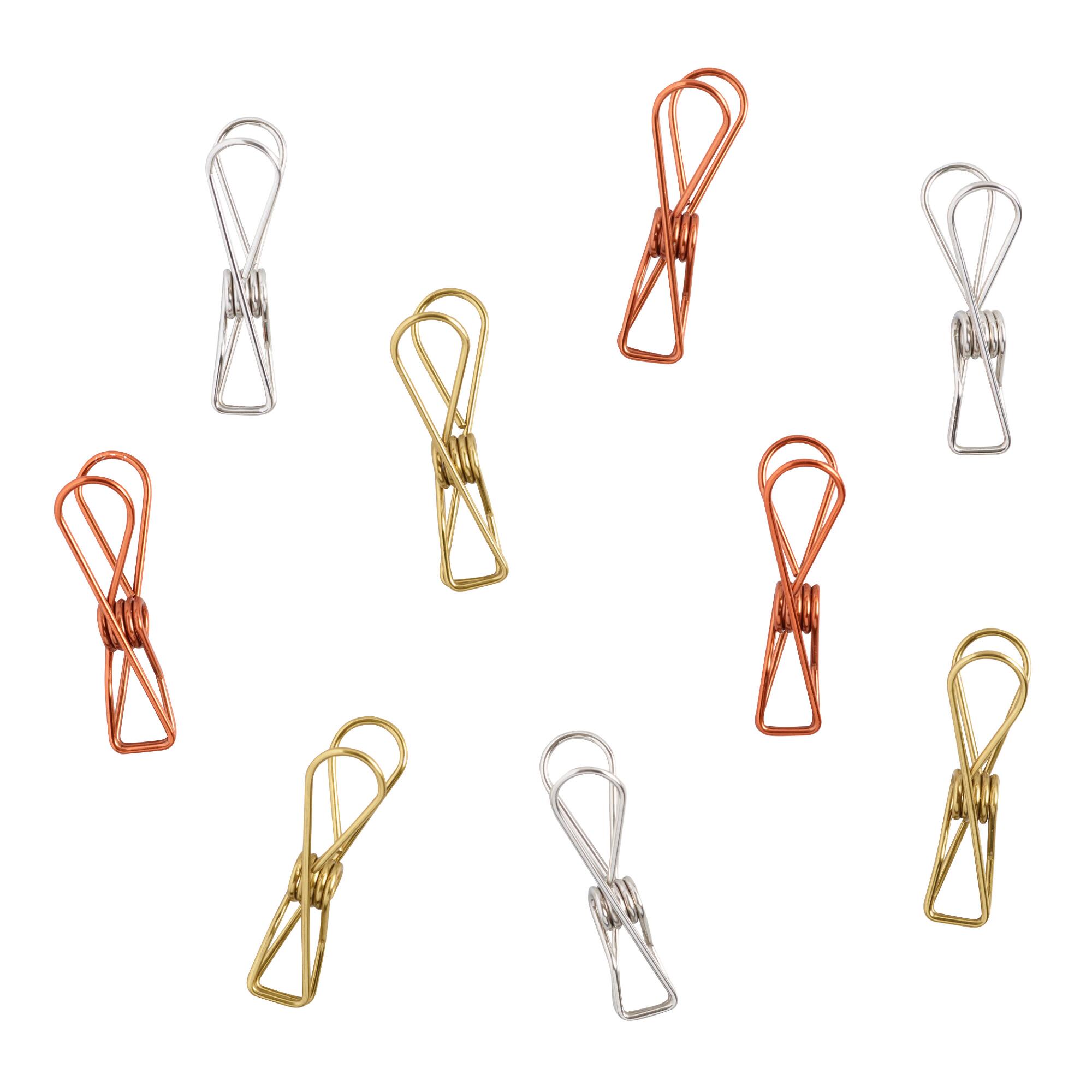 Vintage Style Wire Bag Clips 9 Count by World Market