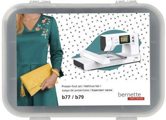 Brand New Bernette B 77/79 Presser Feet Kit