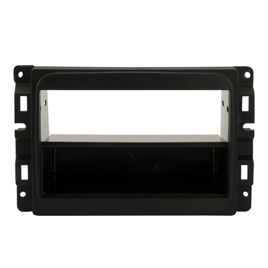 Scosche 2013-Up Ram Truck ISO Double Din and DIN+Pocket Kit, Models w/Base Level radios/Trim Pkg | CR1298B