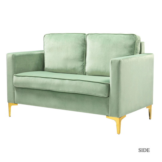 14 Karat Home Casual Sage Polyester/Blend Sleeper in Green | SFMSY0083-SAGE