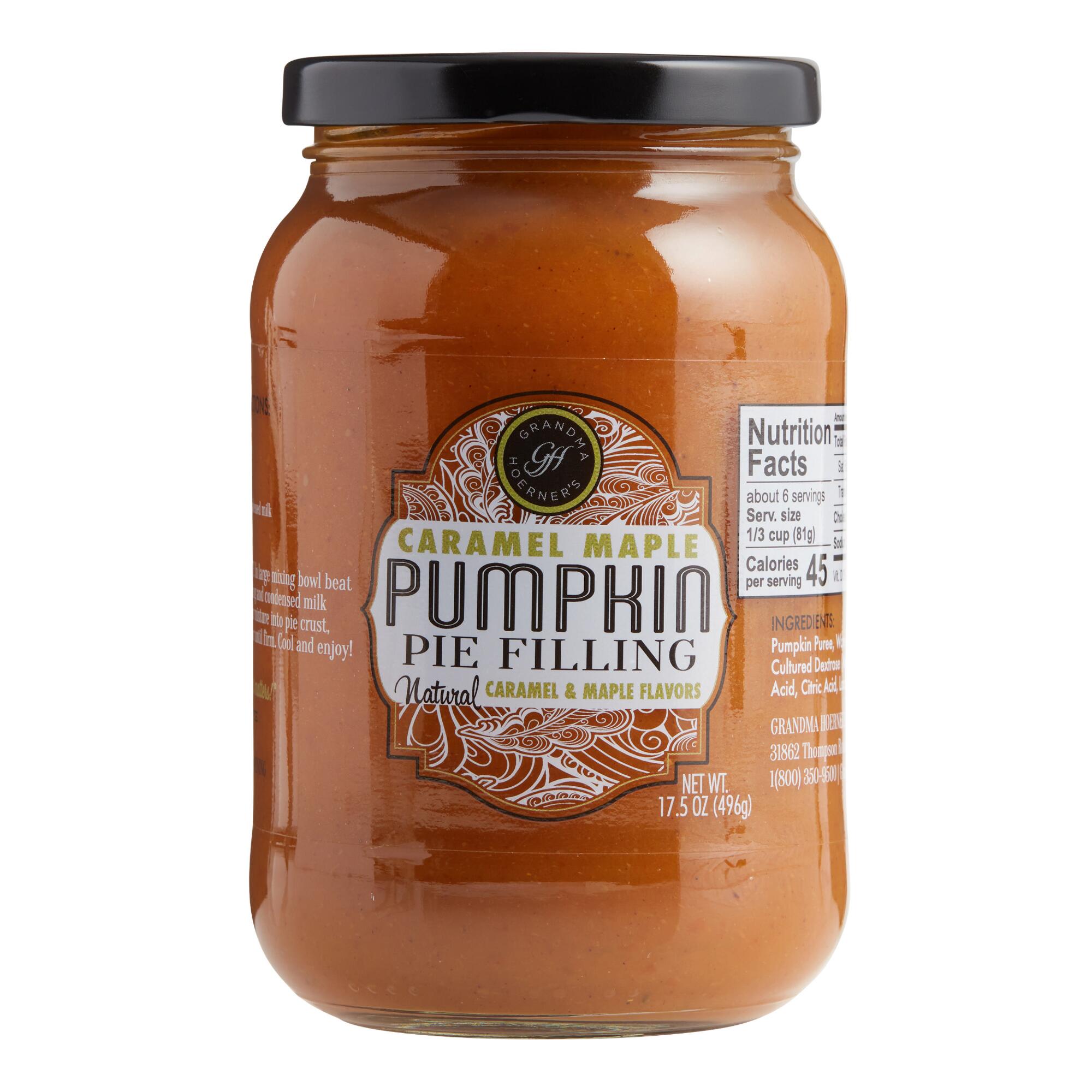Grandma Hoerner's Caramel Maple Pumpkin Pie Filling by World Market