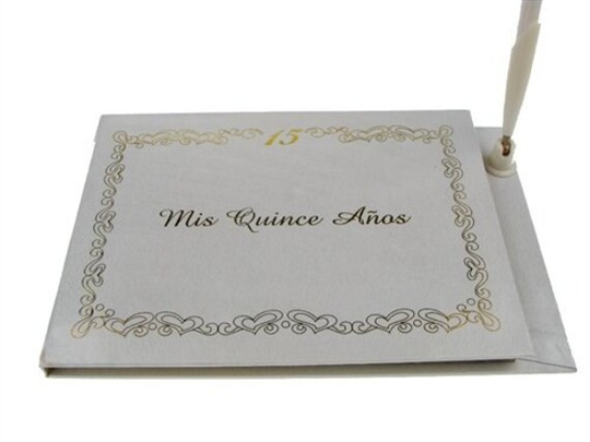 Sweet 15 Mis Quince Anos Guest Book Libro De Firmas