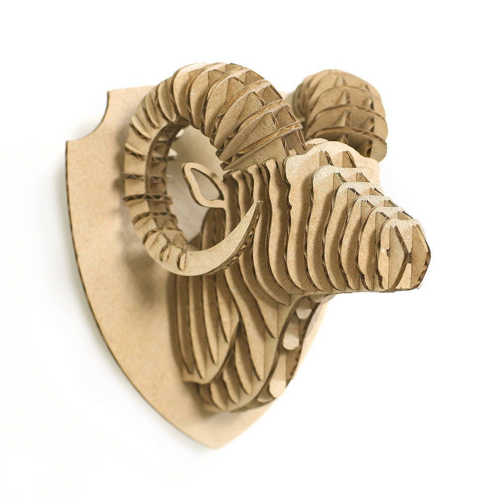 Ram 3D Cardboard Puzzle Fridge Magnet