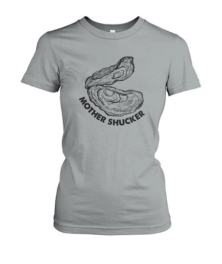 Oyster Shells Funny Shirts Shirt Shell Mother Shucker Art Aquatic Animals Sea Creature