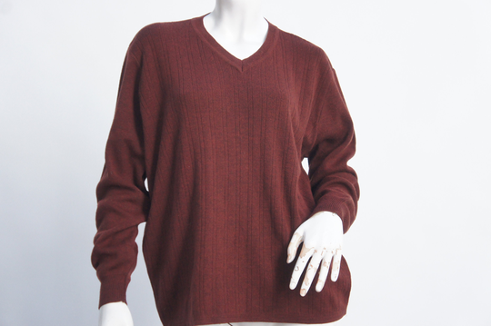 Vintage 90S Men's Italian Lambswool Blend Sweater By Reporter