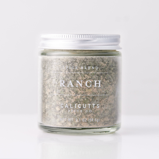 Ranch - Handcrafted Spice Blend 2.1 Ounces in Glass Jar, Dairy, Preservative & Gluten-Free