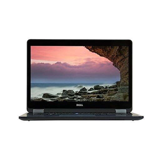 Dell E7470 14" Refurbished Laptop, Core i7-6600U 2.6GHz Processor, 8GB Memory, 512GB SSD