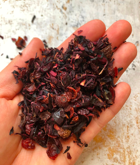 Very Berry Fruit Blend. All Natural Caffeine Free Loose Leaf Tea