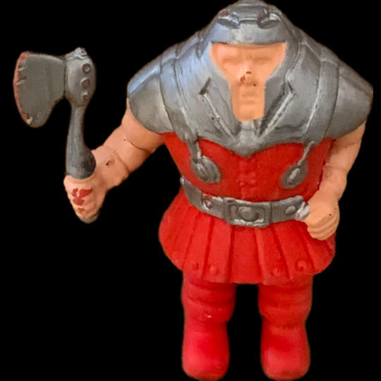 Vintage 1984 He-Man Masters Of The Universe Ram Man Eraser Action Figure Motu Authentic G1