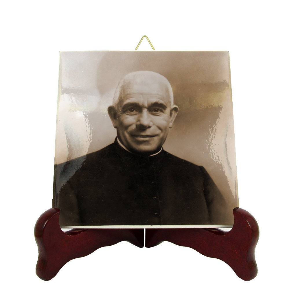 Saint Luigi Orione - Catholic Saints Serie St Icon On Ceramic Tile Saint Art Don