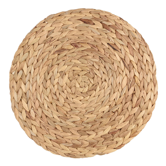 Round Natural Fiber Placemat Set Of 4 by World Market
