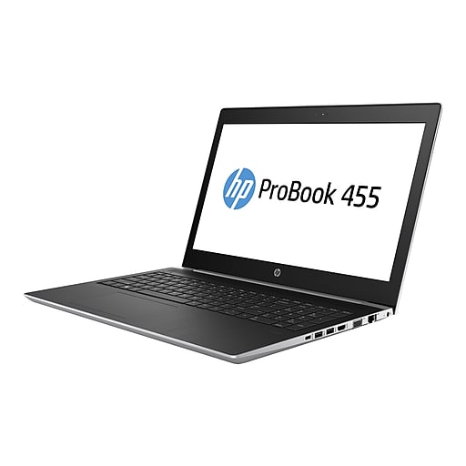 HP ProBook 455 G5 15.6" Notebook, AMD A10 2.5GHz Processor, 8GB Memory, 500GB Hard Drive, Windows 10