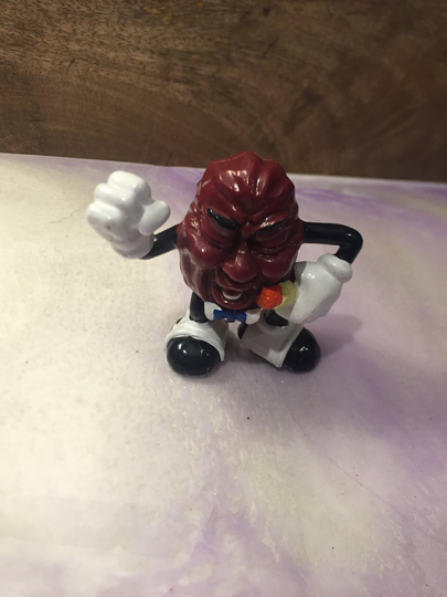 Rare Vintage Nostalgia Calrab California Raisins Figure Lead Singer Dance Raisin Pvc Figure Applause Lot 2