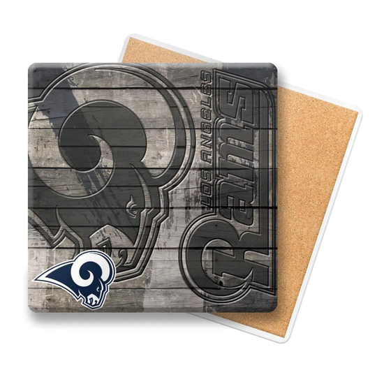 Boelter Brands NFL Los Angeles Rams 6-Pack Multiple colors Ceramic Square Coaster(s) | 518181