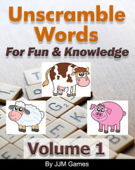 Unscramble Words For Fun And Knowledge JJM Games Author