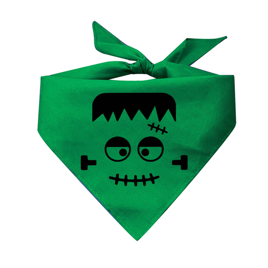 Frankenstein Triangle Dog Bandana