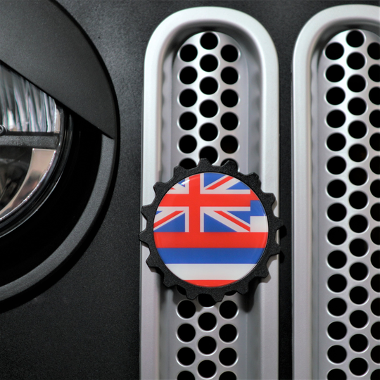 Aluminum 3.75" Grille Badge Fits Select Jeep Wrangler 2007 - Present | See All Photos For Important Information #hawaii