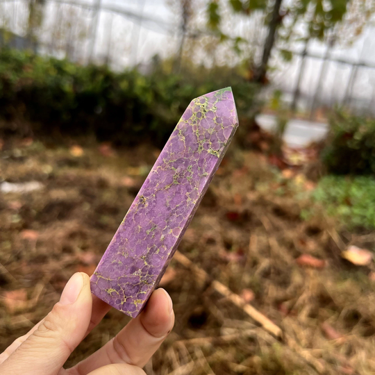 Phosphosiderite Tower Phoshosiderite Pink Crystal Z422