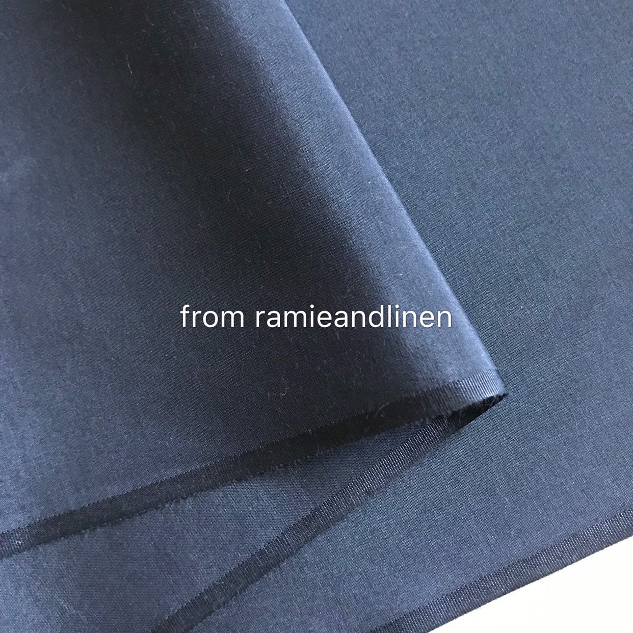 Silk Fabric, Cotton Blend Solid Color Half Yard By 44 Wide