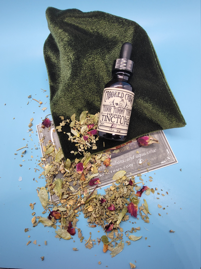 Tudor Tummy Tonic Herbal Tincture Blend Vegan Digestion Stomach Gas Bloating