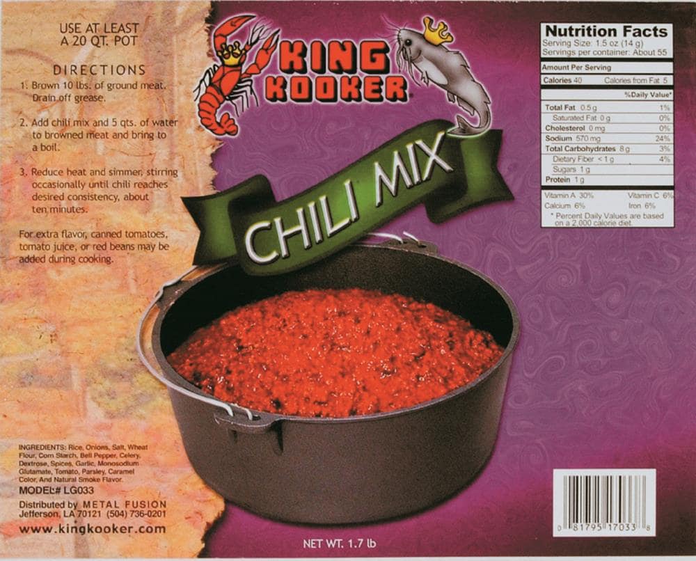 King Kooker 27.2-oz Chipotle Seasoning Blend | LG033