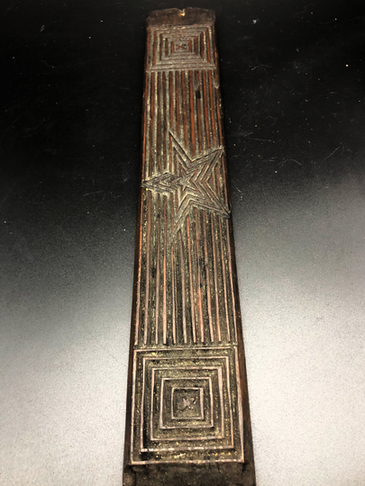Butter Mold, Duk Rice Cake Mochi Antique Japanese Or Korean Kashigata, Hand Carved Wood Butter Mold, Cookie Stamp, Candy Press, 12"