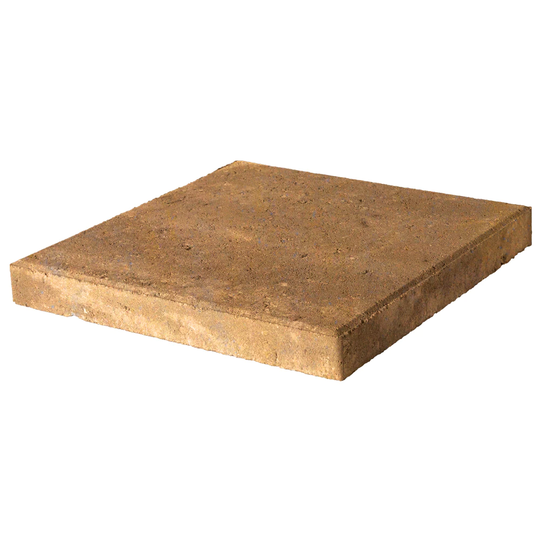 Pavestone 16x16 square 16-in L x 16-in W x 2-in H Chesapeake Blend/Smooth Concrete Patio Stone in Bronze | 72625