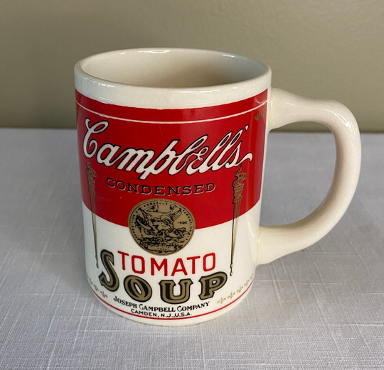 Vintage Campbell's Condensed Tomato Soup Mug Cup Joseph Campbell Co. Camden Nj