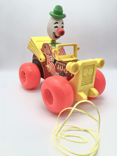 Vintage Fisher Price Jalopy Antique Toy