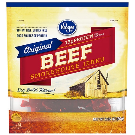Kroger Original Beef Smokehouse Jerky - 2.85 oz