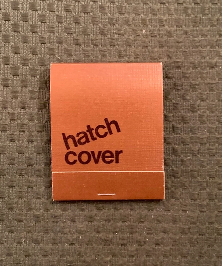 Vintage Matchbook, Hatch Cover, Restaurant, Scotttsdale, Arizona, with All 28 Match Sticks, Free Ship in Usa