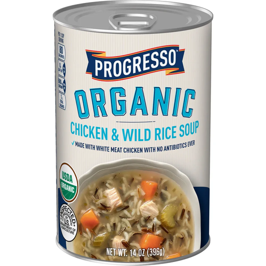 Progesso Organic Chicken Wild Rice - 14oz