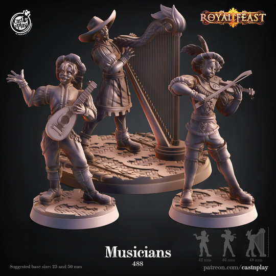 Musicians, By Cast N Play