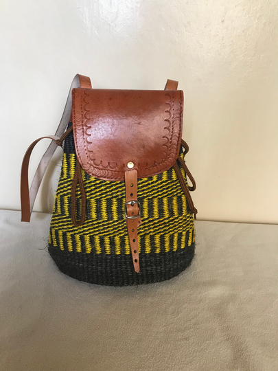 Sisal Backpack/Kiondo/African Backpack/Backpacl