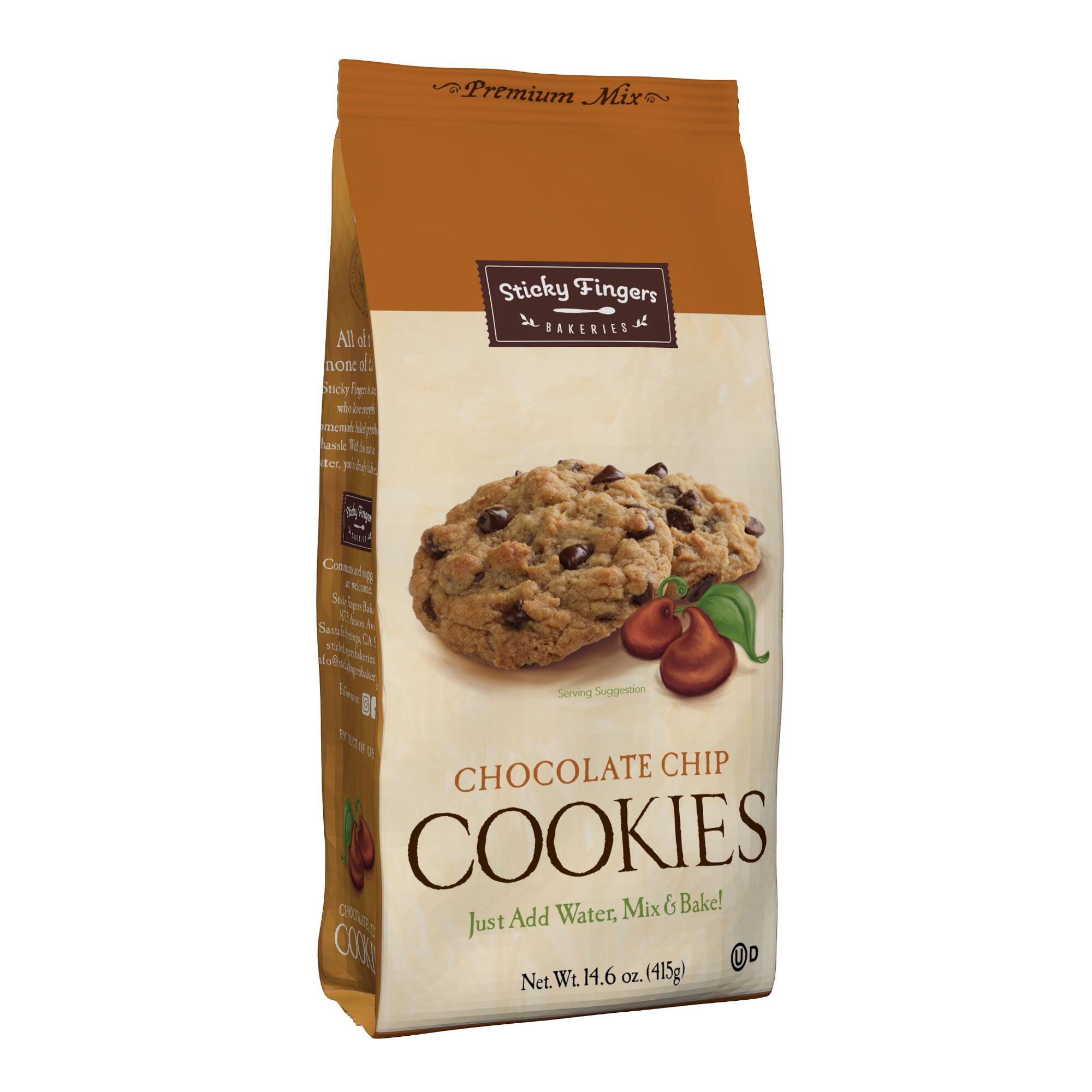 Sticky Fingers Chocolate Chip Cookie Mix by World Market
