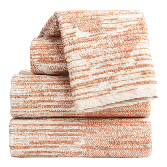 Hazel And White Diamond Malina Towel Collection by World Market