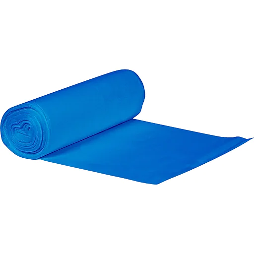 Eco Blend Max 33 Gal. Industrial Trash Bag, Low Density, 0.8 Mil, Blue, 25 Bags/Roll, 8 Rolls/Carton (L6639TX ER1)