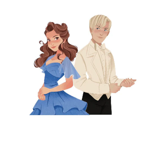 Holiday Dramione Sticker