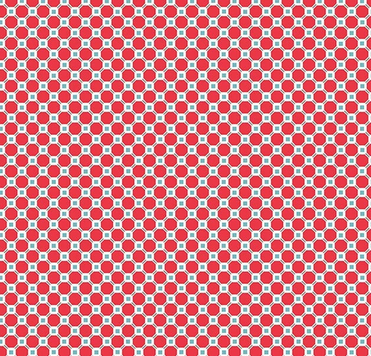 Cook Book Kitchen Tile Cayenne, Lori Holt For Riley Blake, 1/2 Yard - Cut Continuously, C11764-Cayenne