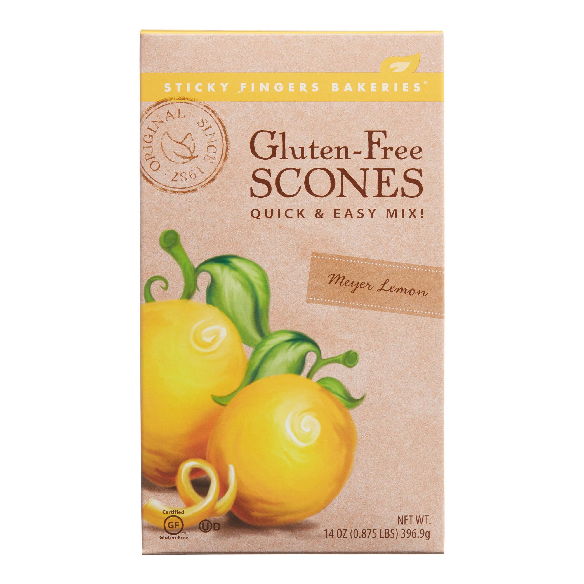 Sticky Fingers Gluten Free Meyer Lemon Scone Mix by World Market