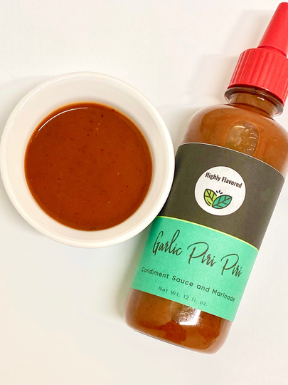 Garlic Piri Sauce, Peri Hot & Spicy, Marinade, Basting Dipping Sauce Condiment, Valentine's Day Gift For Him
