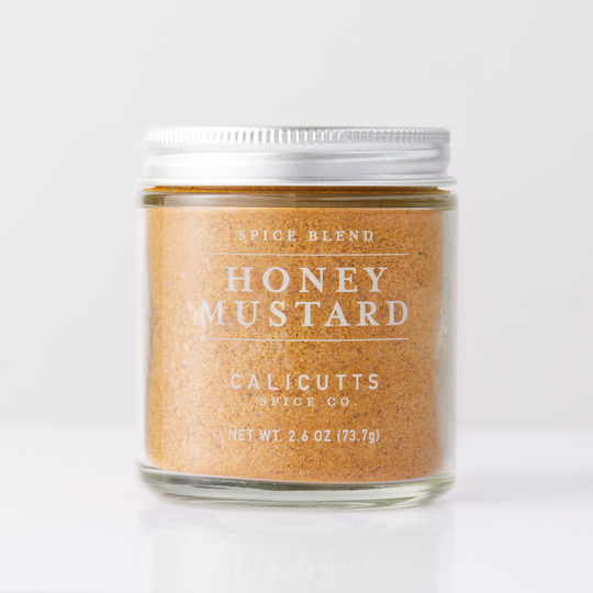 Honey Mustard - Handcrafted Spice Blend 2.6 Ounces in Glass Jar, Preservative & Gluten-Free