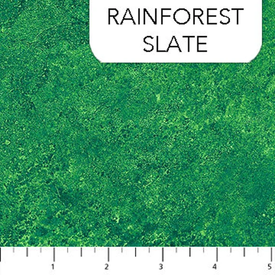 Northcott Stonehenge Gradations Rainforest Green Fabric/Basics, Essentials, Blender By The Yard & Fat Quarter